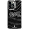 NBA San Antonio Spurs Black Animal Print iPhone 14 Pro Clear Case