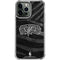 NBA San Antonio Spurs Black Animal Print iPhone 14 Pro Max Clear Case