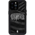 NBA San Antonio Spurs Black Animal Print iPhone 14 Pro Max Waterproof Case