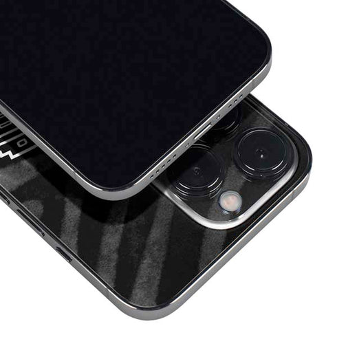NBA San Antonio Spurs Black Animal Print iPhone 15 Pro Skin