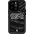 NBA San Antonio Spurs Black Animal Print iPhone 14 Pro Waterproof Case