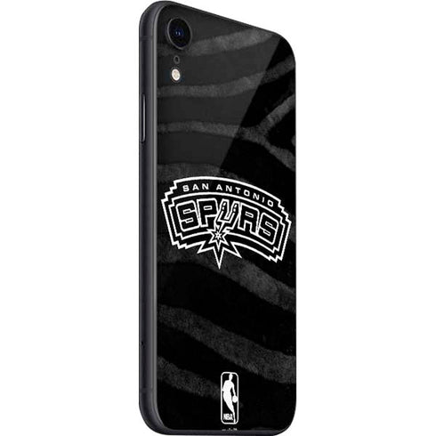NBA San Antonio Spurs Black Animal Print iPhone SE (2nd & 3rd Gen) Skin