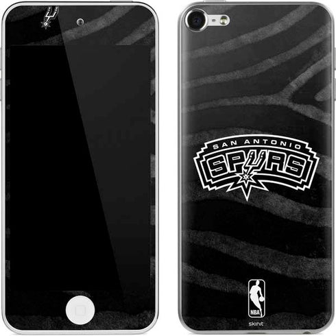 NBA San Antonio Spurs Black Animal Print Apple iPod Skin