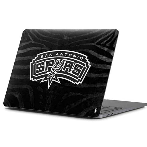 NBA San Antonio Spurs Black Animal Print Apple MacBook Pro 13-inch Skin