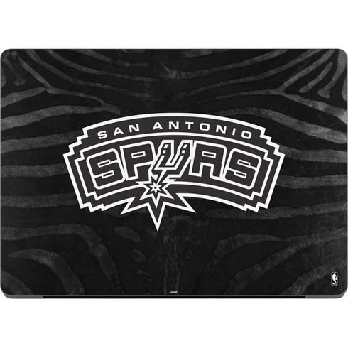 NBA San Antonio Spurs Black Animal Print MacBook Pro 14in (2021-24) Skin