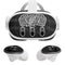 NBA San Antonio Spurs Black Animal Print Meta Quest 3 Skin