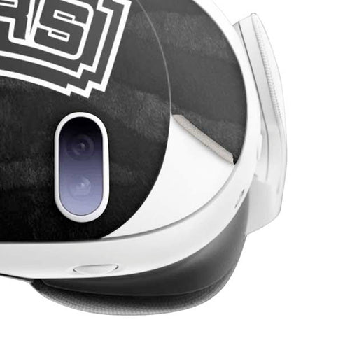 NBA San Antonio Spurs Black Animal Print Meta Quest 3 Skin