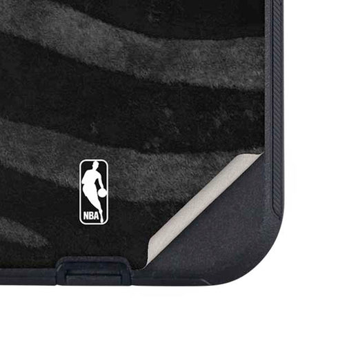 NBA San Antonio Spurs Black Animal Print Otterbox Defender iPhone Skin