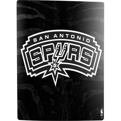 NBA San Antonio Spurs Black Animal Print PS5 Digital Edition Bundle Skin
