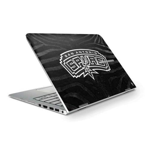 NBA San Antonio Spurs Black Animal Print HP Spectre Skin