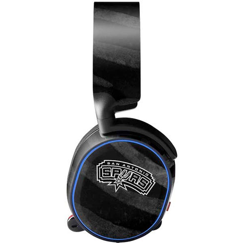 NBA San Antonio Spurs Black Animal Print SteelSeries Arctis 5 Skin