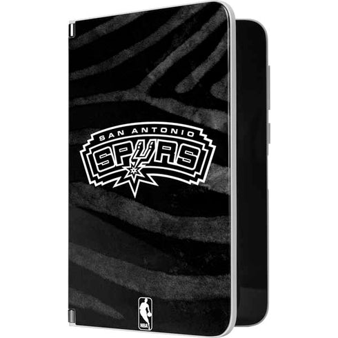 NBA San Antonio Spurs Black Animal Print Surface Duo Skin