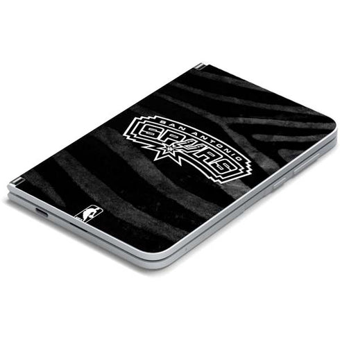 NBA San Antonio Spurs Black Animal Print Surface Duo Skin