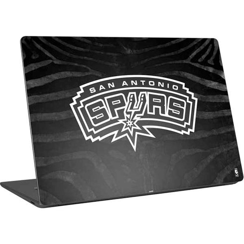NBA San Antonio Spurs Black Animal Print Surface Laptop 4 15in Skin