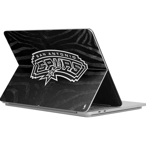 NBA San Antonio Spurs Black Animal Print Surface Laptop Studio Skin
