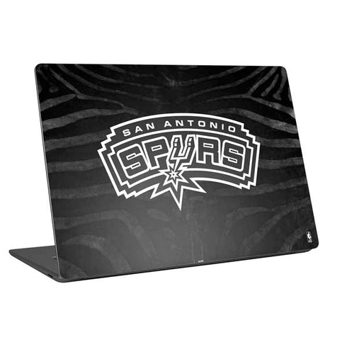 NBA San Antonio Spurs Black Animal Print Universal Laptop 15in (12.2 x 8.8in) Skin