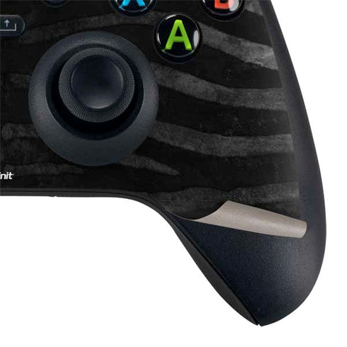 NBA San Antonio Spurs Black Animal Print Xbox Series X Controller Skin