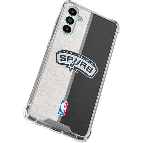 NBA San Antonio Spurs Canvas Galaxy A15 5G Clear Case