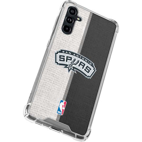 NBA San Antonio Spurs Canvas Galaxy A54 5G Clear Case