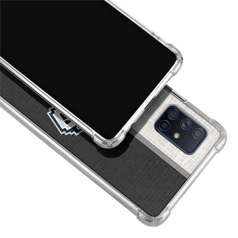 NBA San Antonio Spurs Canvas Galaxy A71 5G Clear Case