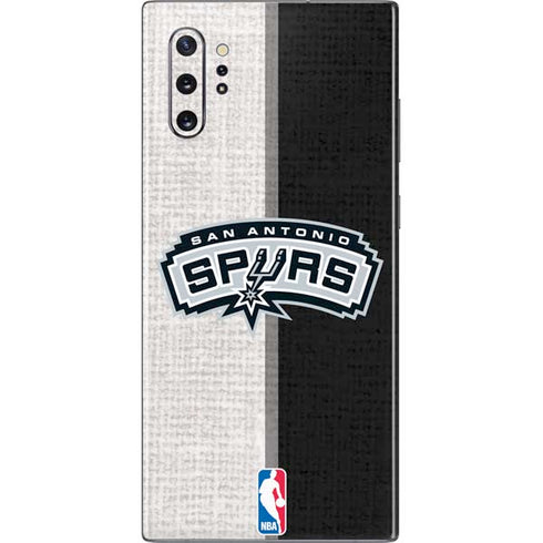 NBA San Antonio Spurs Canvas Galaxy Note 10 Plus Skin