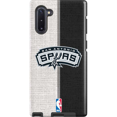 NBA San Antonio Spurs Canvas Galaxy Note 10 Pro Case