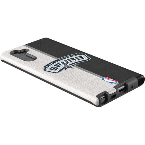 NBA San Antonio Spurs Canvas Galaxy Note 10 Pro Case
