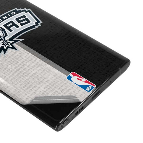 NBA San Antonio Spurs Canvas Galaxy Note 10 Skin