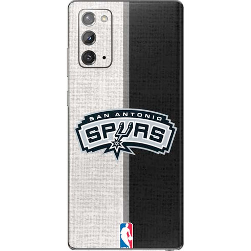 NBA San Antonio Spurs Canvas Galaxy Note20 5G Skin