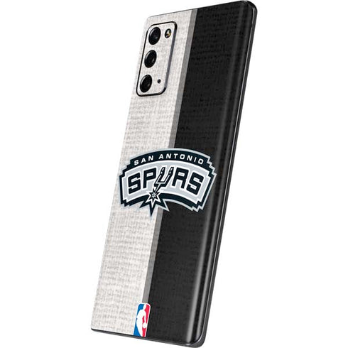 NBA San Antonio Spurs Canvas Galaxy Note20 5G Skin