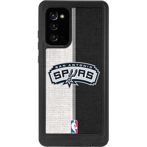 NBA San Antonio Spurs Canvas Galaxy Note20 5G Waterproof Case