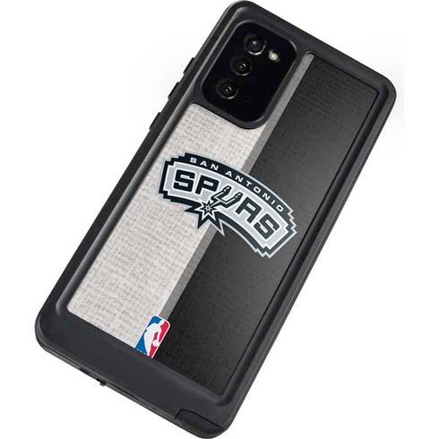 NBA San Antonio Spurs Canvas Galaxy Note20 5G Waterproof Case