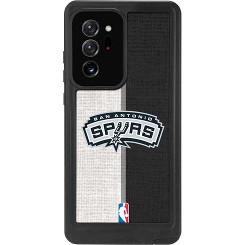 NBA San Antonio Spurs Canvas Galaxy Note20 Ultra 5G Waterproof Case