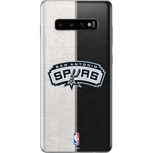 NBA San Antonio Spurs Canvas Galaxy S10 Plus Skin