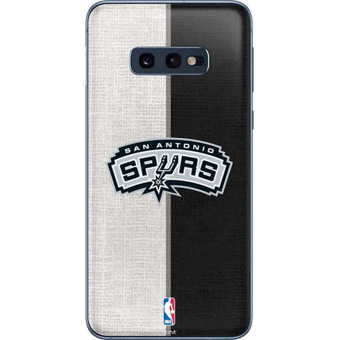 NBA San Antonio Spurs Canvas Galaxy S10e Skin