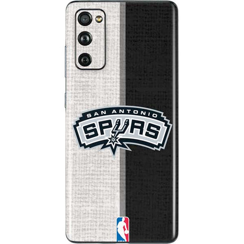 NBA San Antonio Spurs Canvas Galaxy S20 Fan Edition Skin