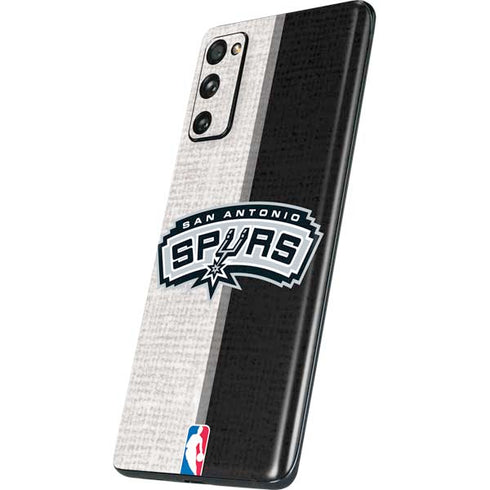 NBA San Antonio Spurs Canvas Galaxy S20 Fan Edition Skin