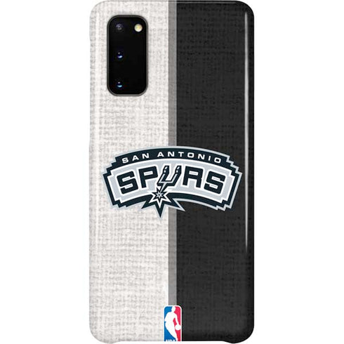 NBA San Antonio Spurs Canvas Galaxy S20 Lite Case
