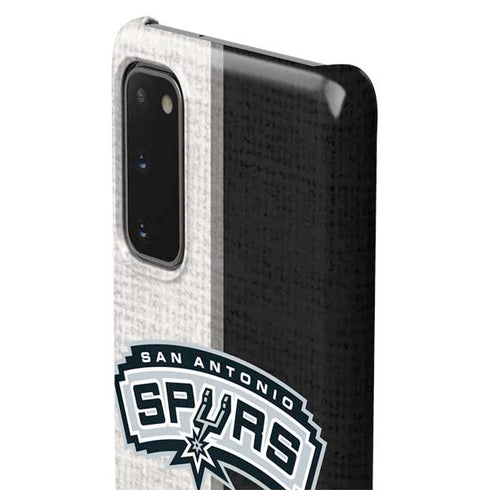 NBA San Antonio Spurs Canvas Galaxy S20 Lite Case