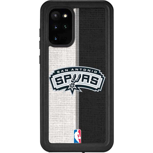 NBA San Antonio Spurs Canvas Galaxy S20 Plus Waterproof Case