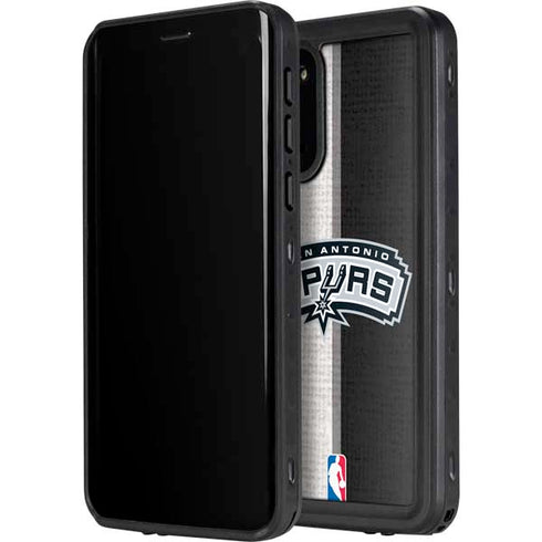 NBA San Antonio Spurs Canvas Galaxy S20 Plus Waterproof Case