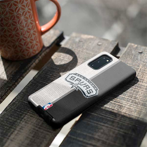 NBA San Antonio Spurs Canvas Galaxy S20 Pro Case