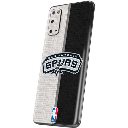 NBA San Antonio Spurs Canvas Galaxy S20 Skin