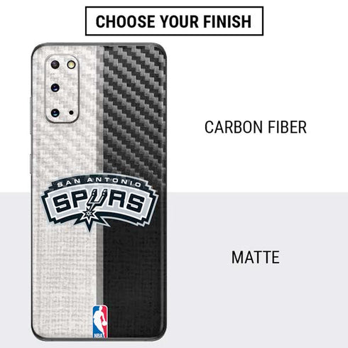 NBA San Antonio Spurs Canvas Galaxy S20 Skin