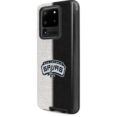 NBA San Antonio Spurs Canvas Galaxy S20 Ultra 5G Pro Case