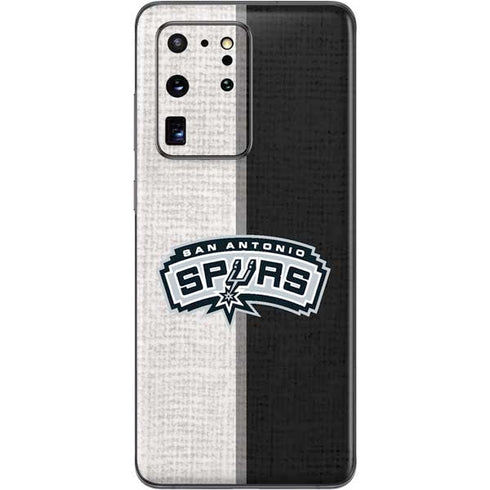 NBA San Antonio Spurs Canvas Galaxy S20 Ultra 5G Skin