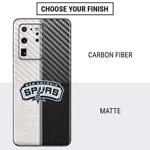 NBA San Antonio Spurs Canvas Galaxy S20 Ultra 5G Skin