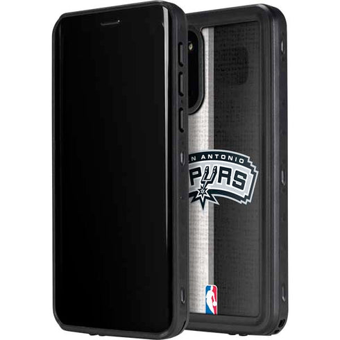 NBA San Antonio Spurs Canvas Galaxy S20 Waterproof Case