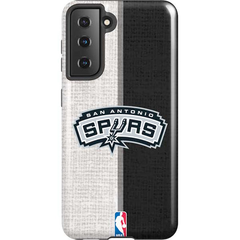 NBA San Antonio Spurs Canvas Galaxy S21 5G Pro Case