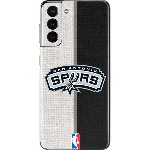 NBA San Antonio Spurs Canvas Galaxy S21 5G Skin
